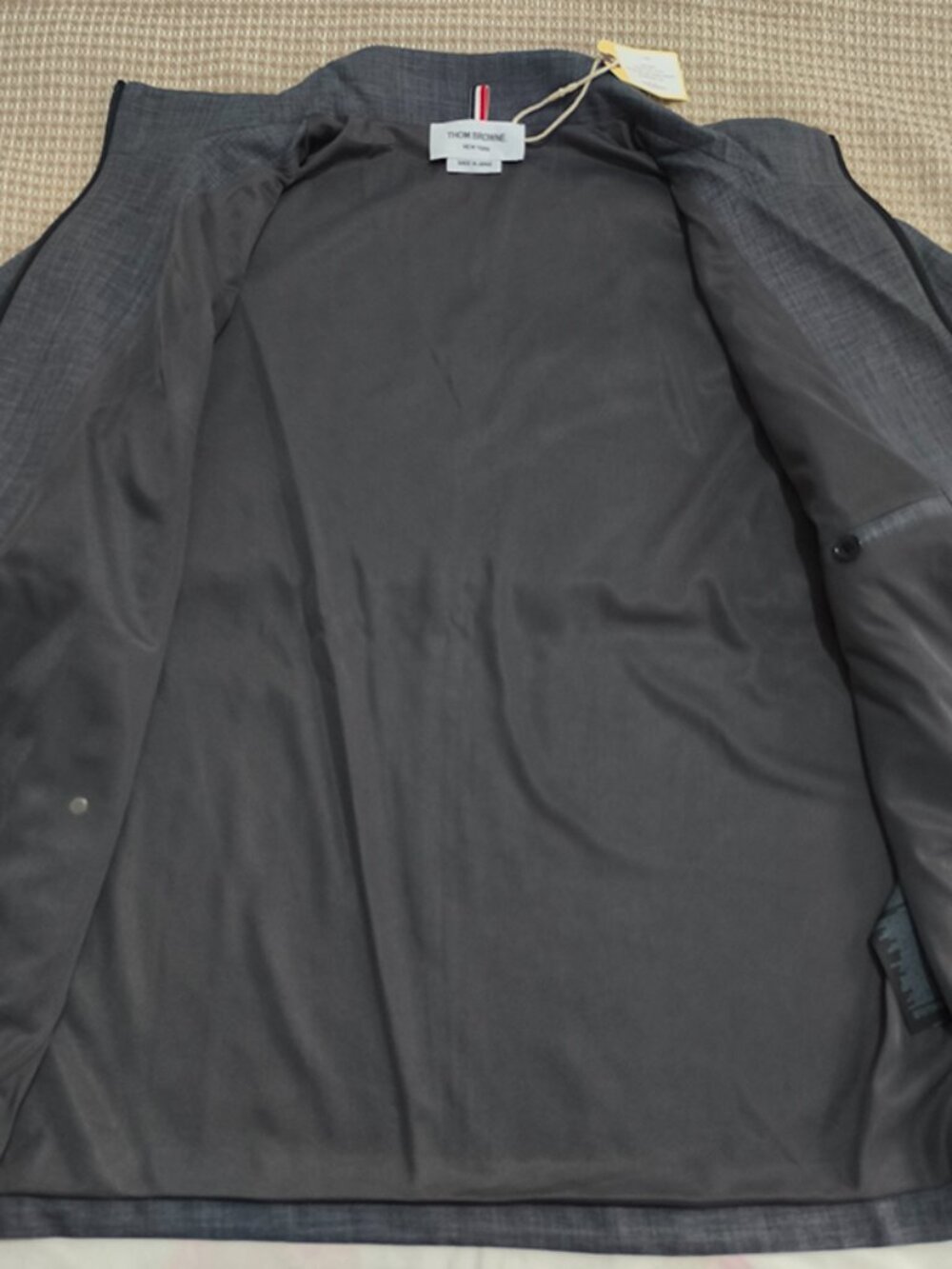 Thom Browne Stand-Collar Zip Jacket - Picture 6 of 8